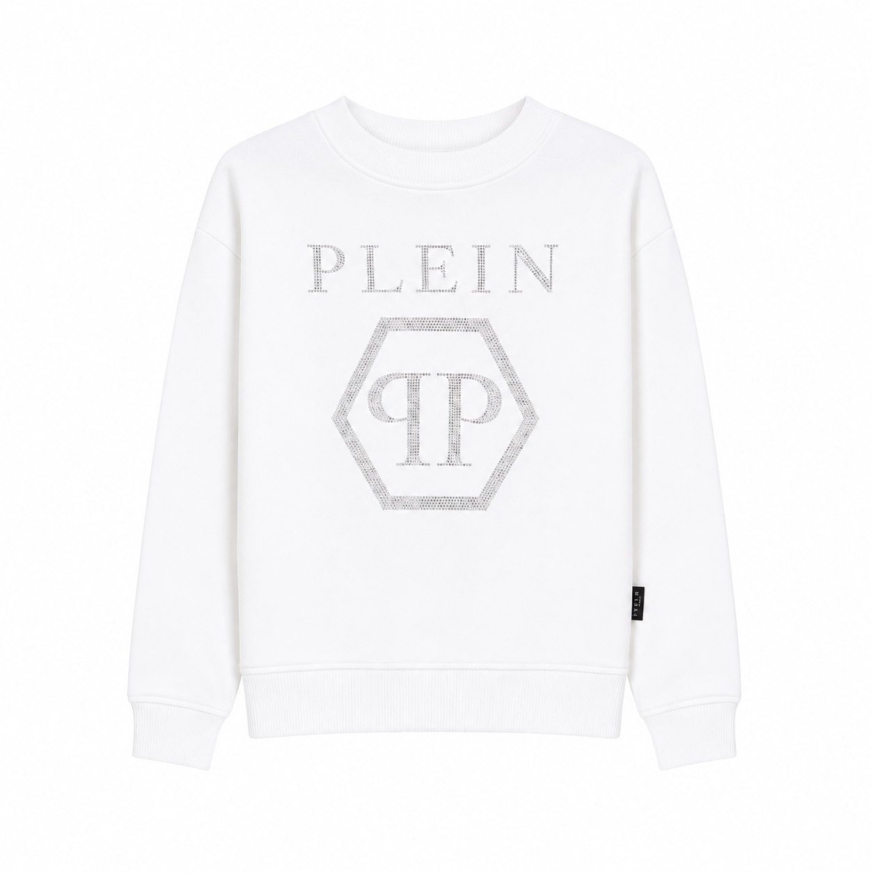 PHILIPP PLEIN FELPA GIROCOLLO