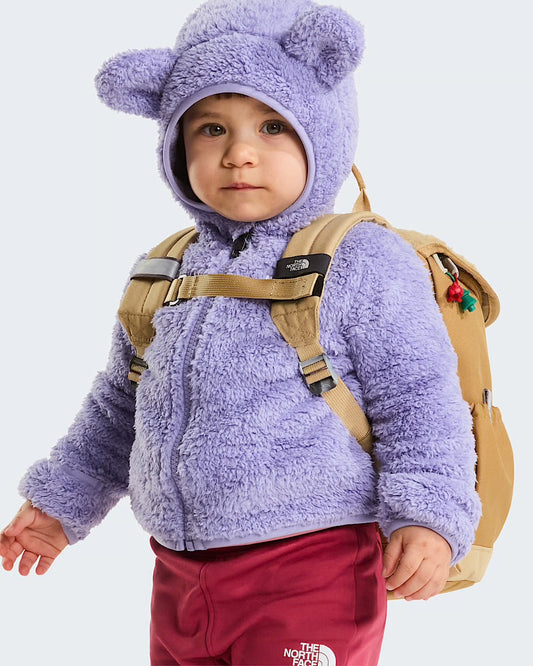 The North Face Teddy con cappuccio e cerniera integrale Campshire da neonato