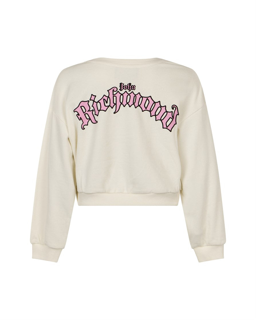 John Richmond felpa cropped per ragazza fW27