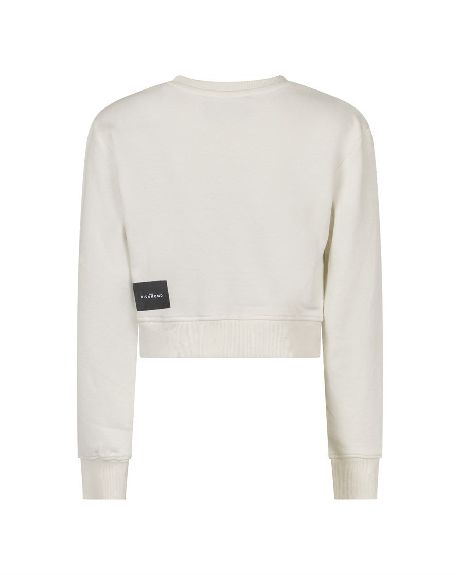 John Richmond felpa cropped per ragazza FW27