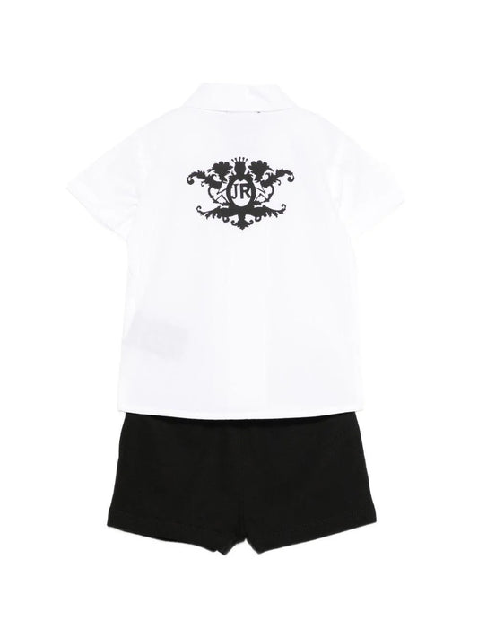 John Richmond Completo camicia + bermuda