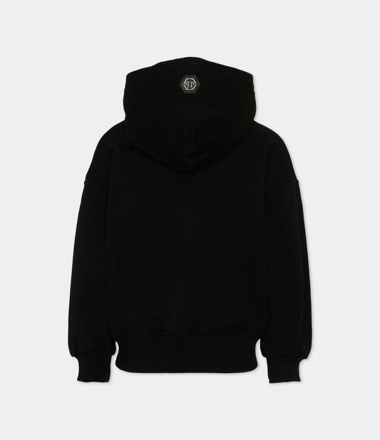 PHILIPP PLEIN FELPA CON CAPPUCCIO