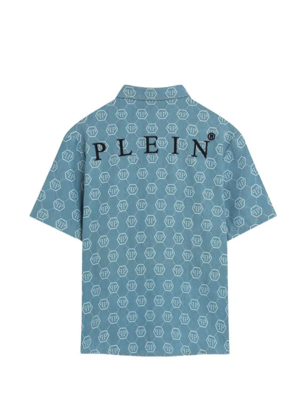 Camicia monogramma Philipp Plein