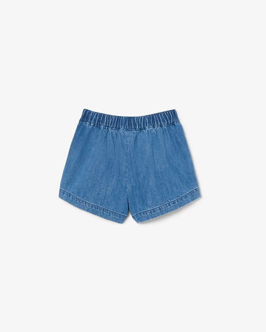 Lacoste Gonna pantalone a pieghe in denim FW27