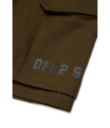 Dsquared2 Bermuda Cargo in tessuto