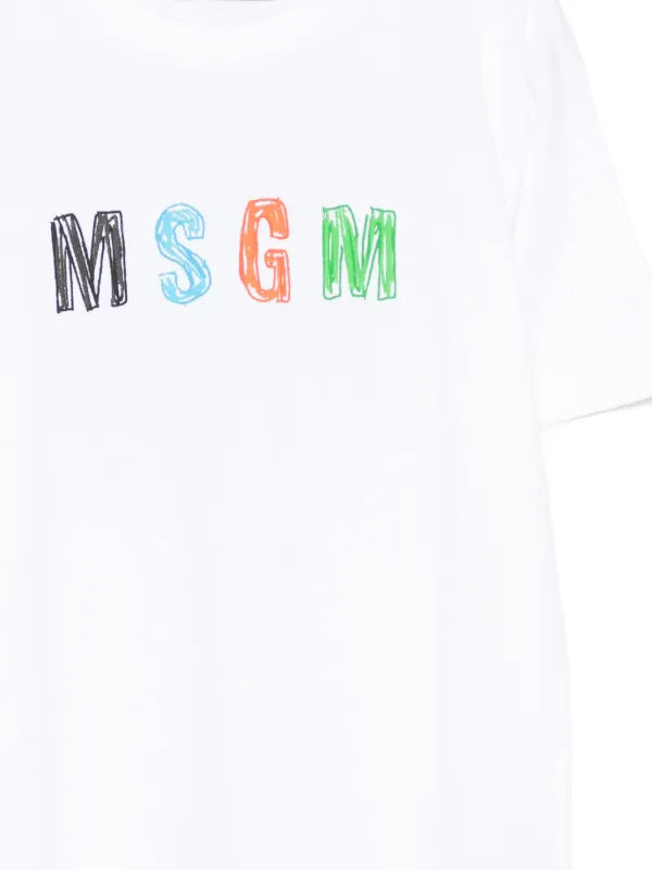 T-shirt mezza manica MSGM
