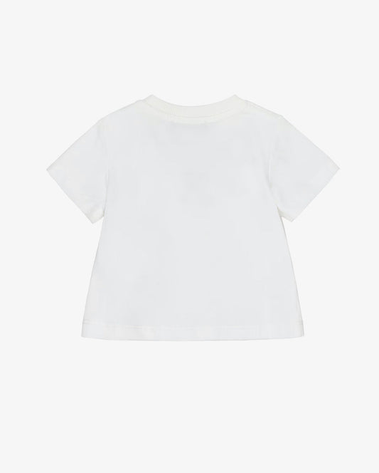 T-shirt Moschino con logo ricamato