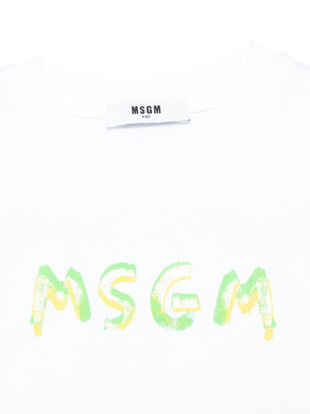 T-shirt Cropped MSGM ragazza