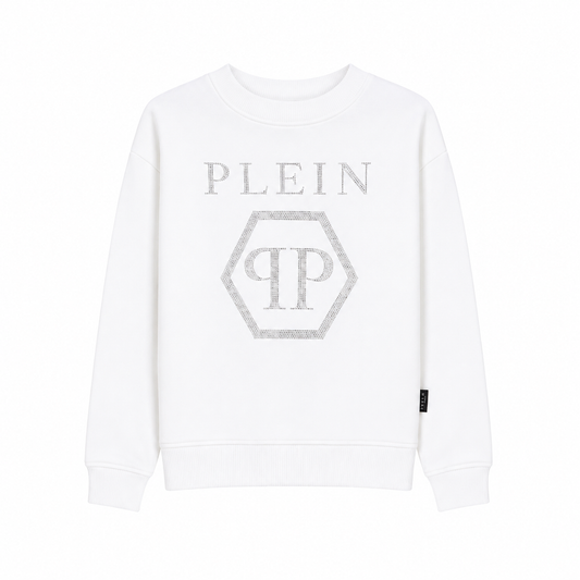 PHILIPP PLEIN FELPA GIROCOLLO