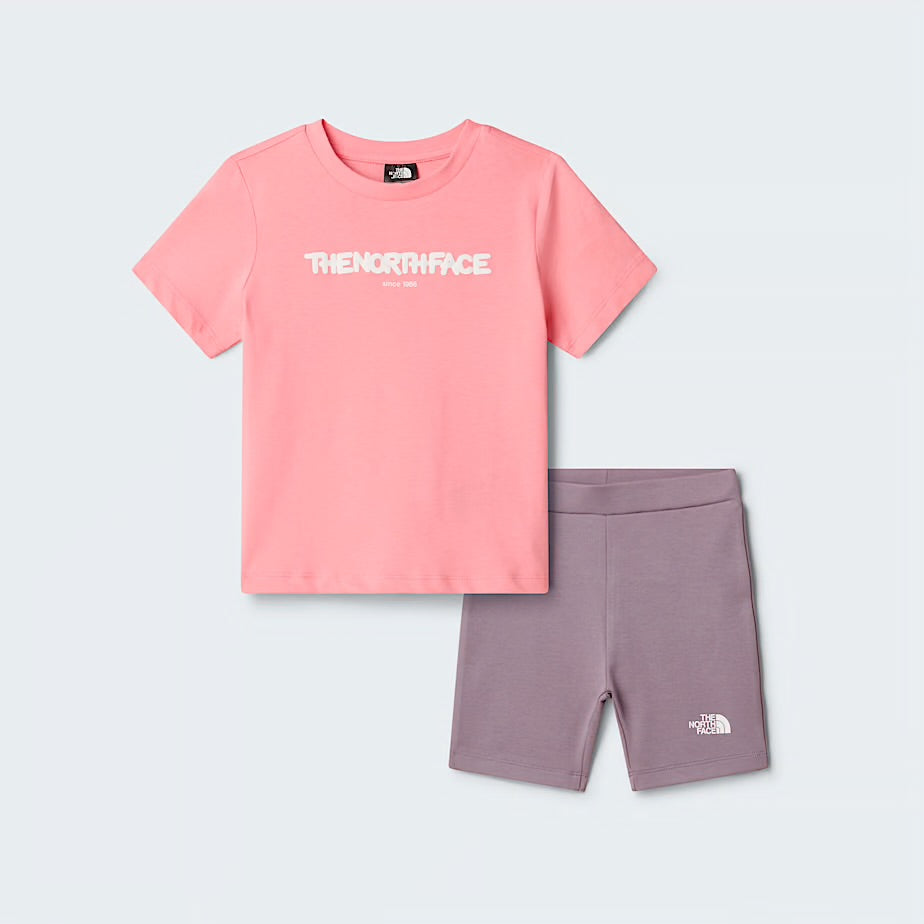 The North Face set t-shirt + ciclista
