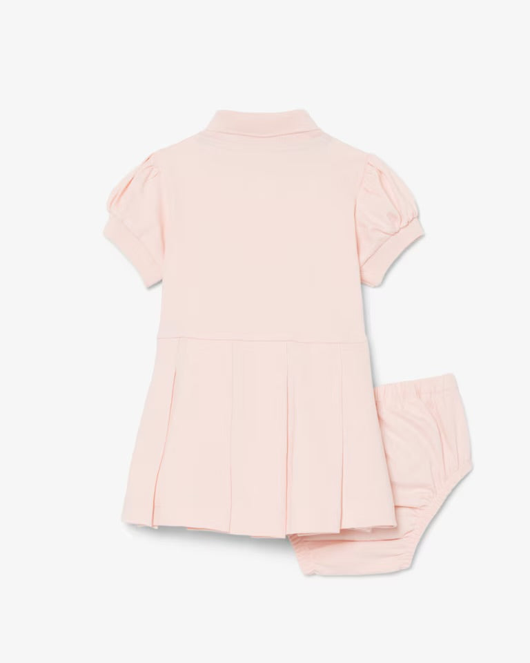Lacoste Completo neonato in piqué elasticizzato