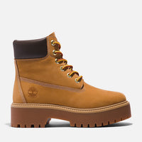 Timberland Stivale Impermeabile con Plateau Stone Street 6-Inch in giallo