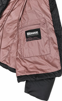 Blauer Piumino con pelliccia in volpe