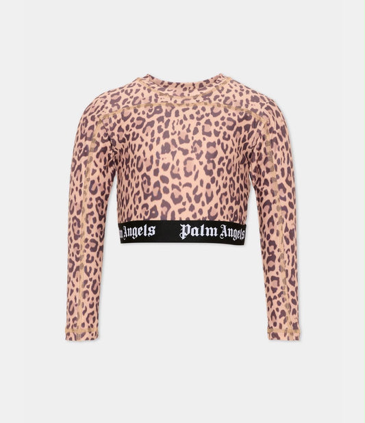PALM ANGELS LYCRA T-SHIRT GIRL