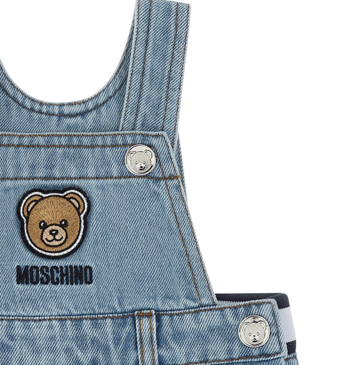 Moschino Salopette di jeans