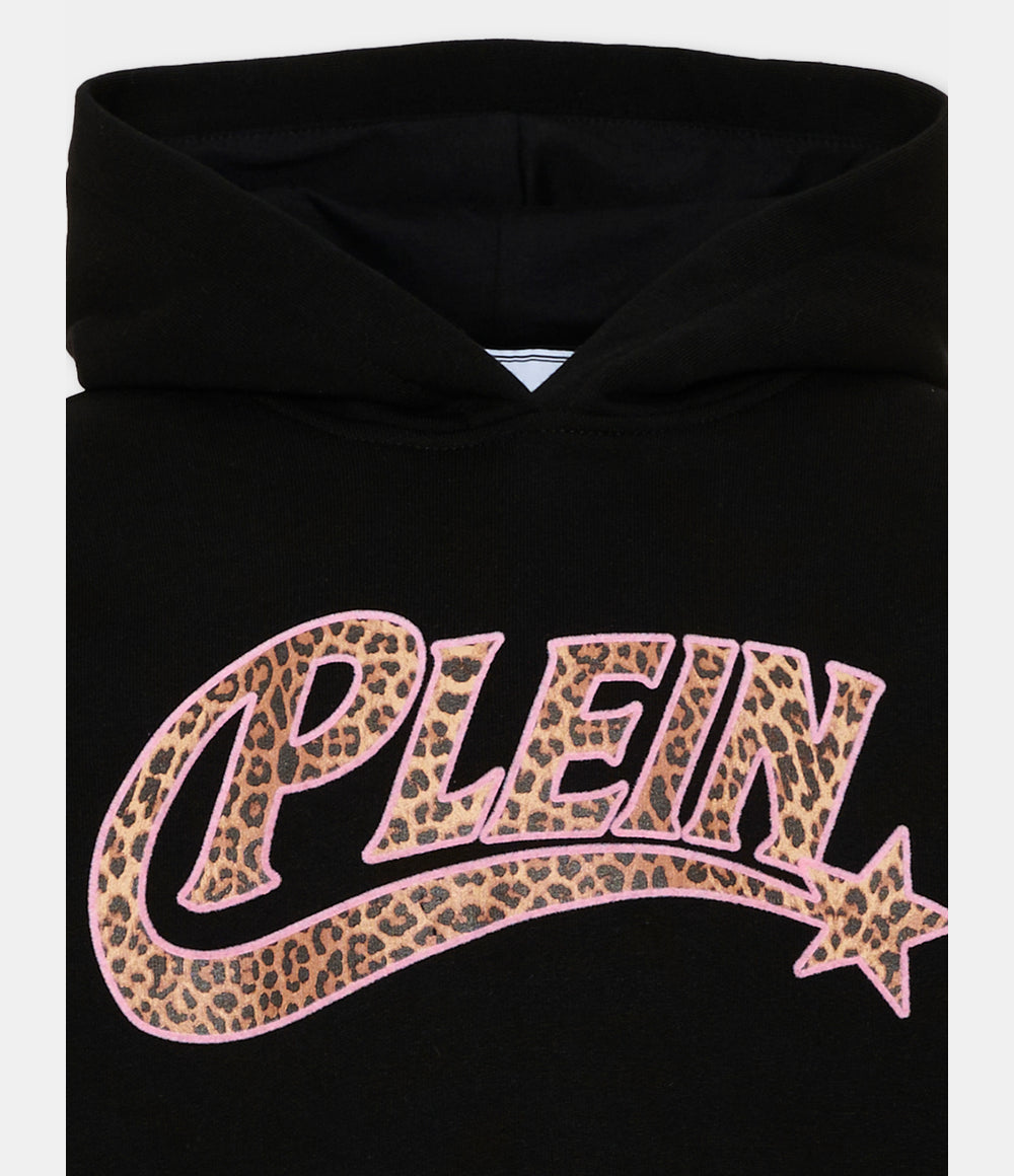 PHILIPP PLEIN FELPA CON CAPPUCCIO