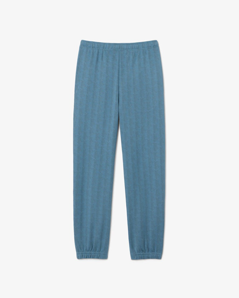 LACOSTE PANTALONE FELPATO MONOGRAM FW27