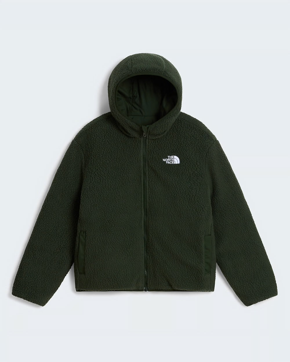 The North Face Giubbino reversibile con cappuccio reversibile Teddy per ragazzo