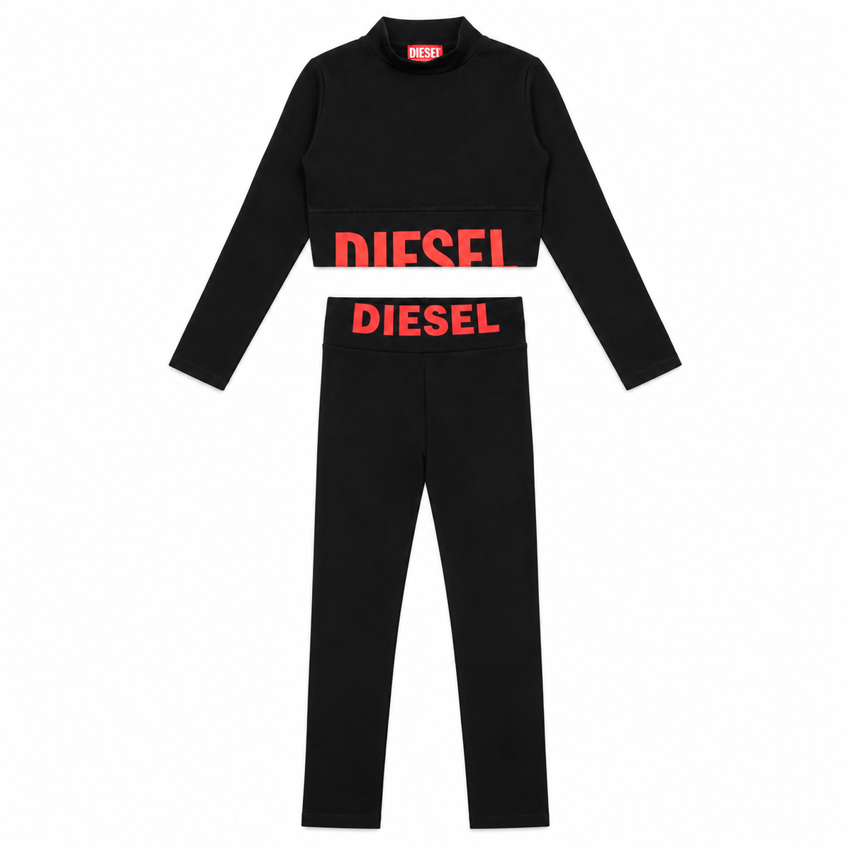 Diesel t-Shirt +Leggings con elastico logato FW27