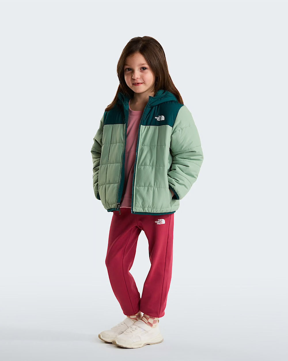 The North Face Giacca reversibile con cappuccio e cerniera integrale Shasta da bambini