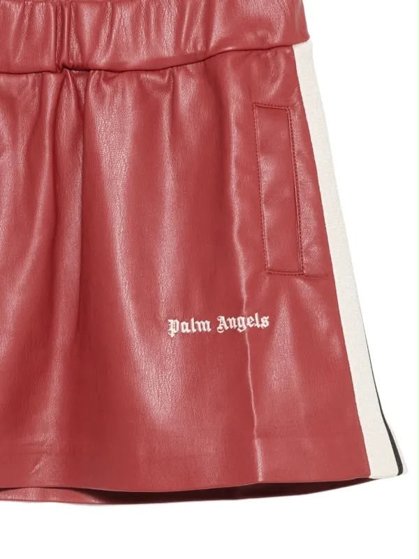 PALM ANGELS SWEAT SKIRT ECO NAPPA GIRL