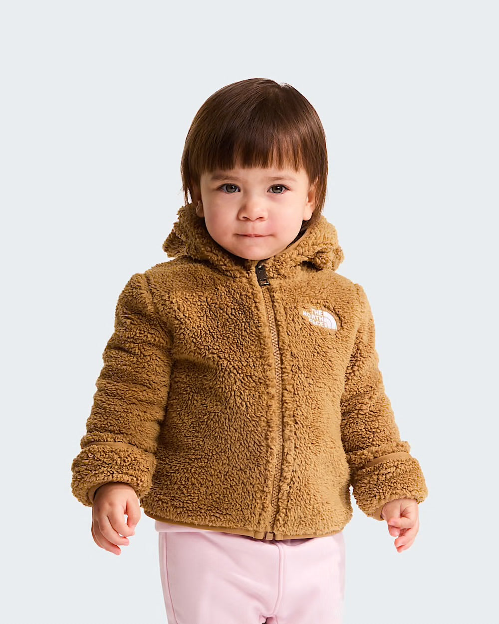The North Face Teddy con cappuccio e cerniera integrale Campshire da neonato