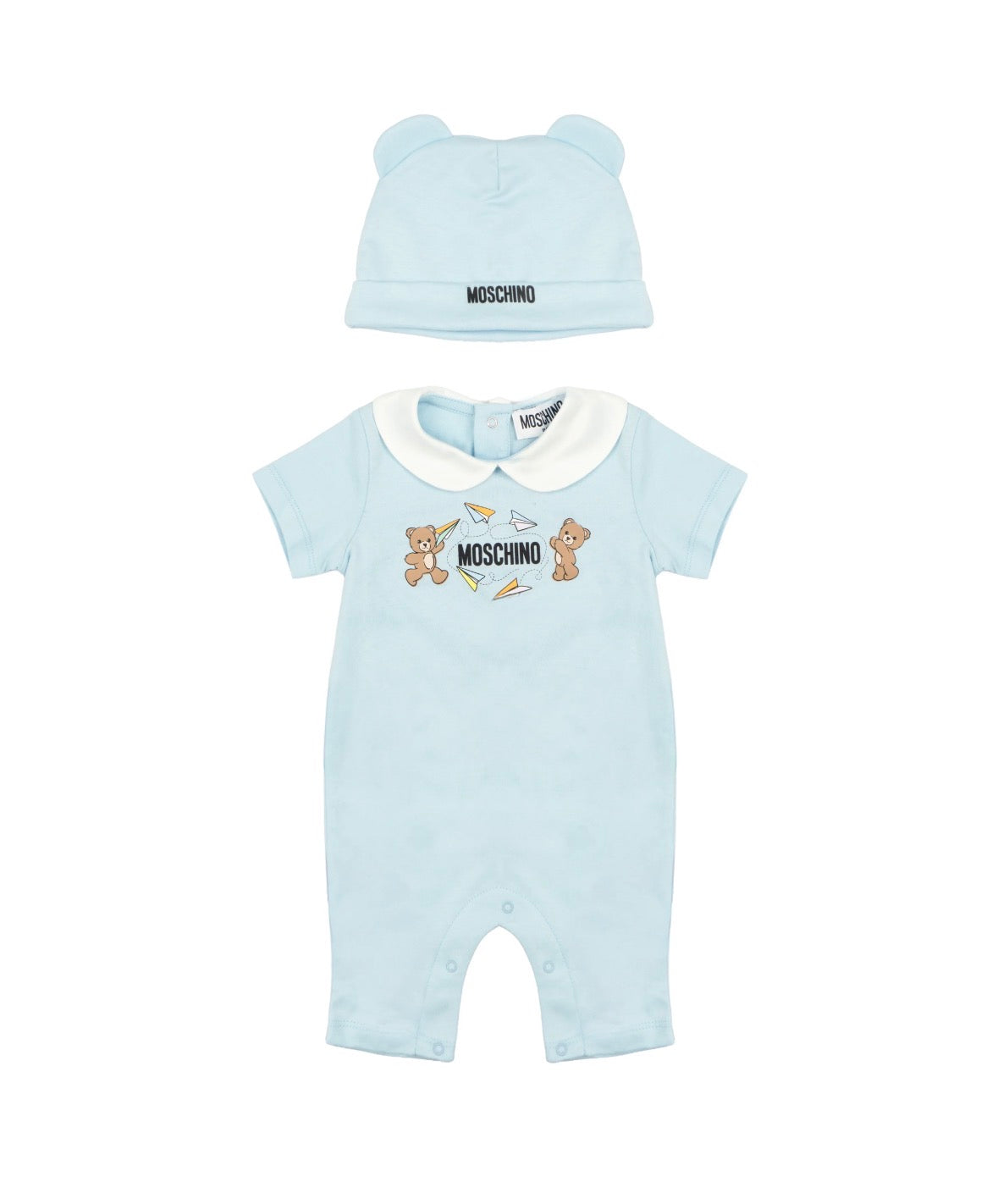 Moschino Baby Set Pagliaccetto + cappello