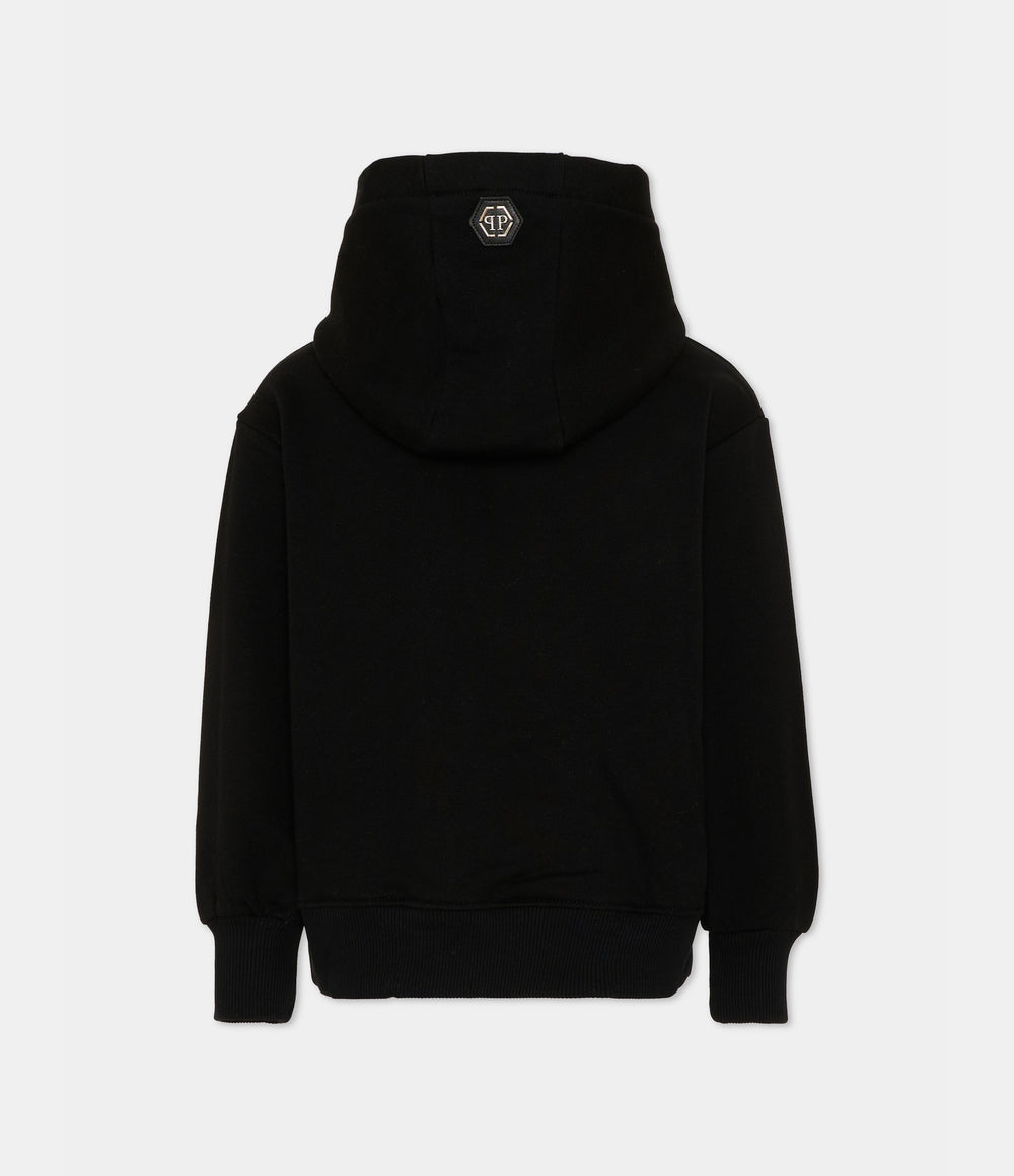 PHILIPP PLEIN FELPA CON CAPPUCCIO