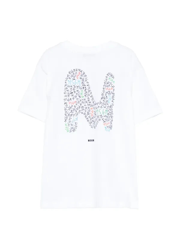 T-shirt mezza manica MSGM