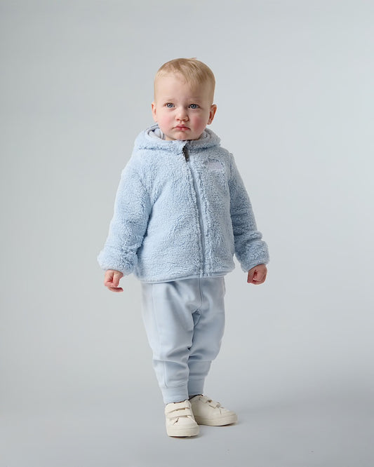 The North Face Teddy con cappuccio e cerniera integrale Campshire da neonato