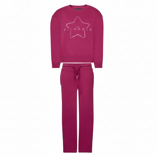 John Richmond tuta completa con felpa cropped FW27