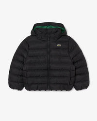 Giacca imbottita unisex con cappuccio foderato in tessuto felpato FW27