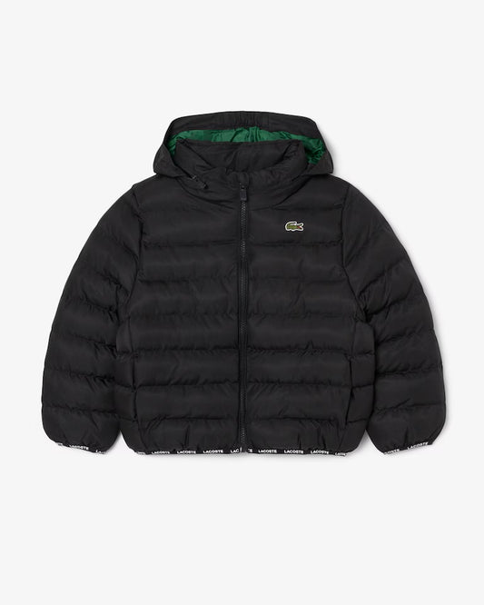 Giacca imbottita unisex con cappuccio foderato in tessuto felpato FW27