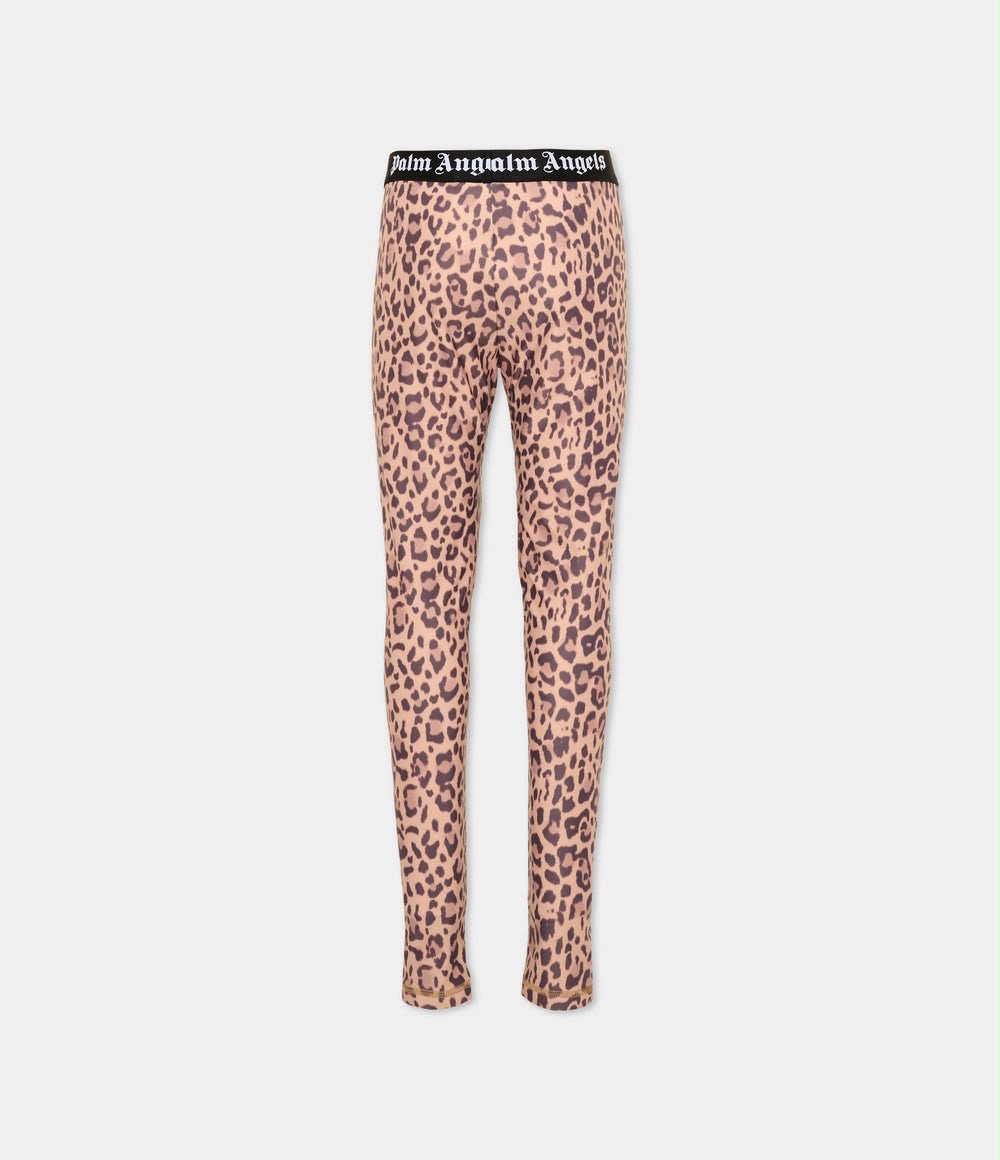 PALM ANGELS LYCRA LEGGINGS GIRL