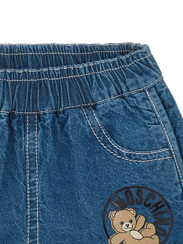Moschino bermuda di jeans