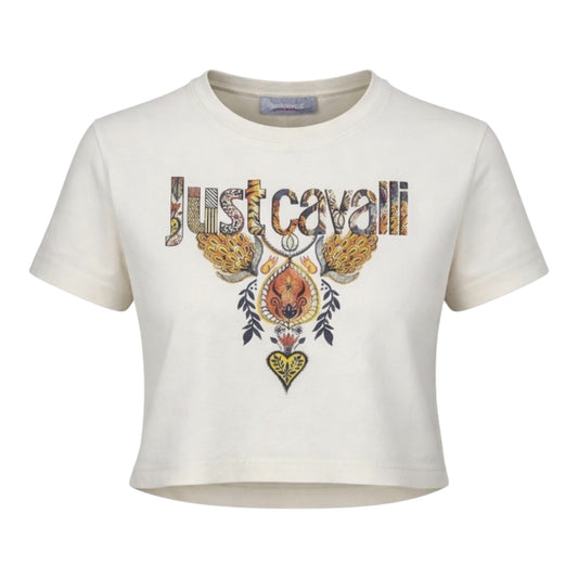 Cavalli T-Shirt Cropped