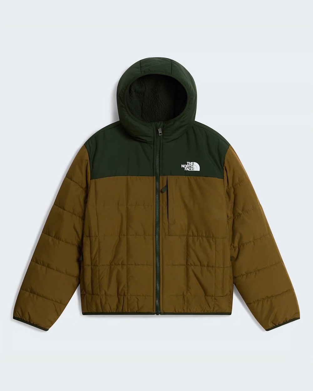The North Face Giubbino reversibile con cappuccio reversibile Teddy per ragazzo