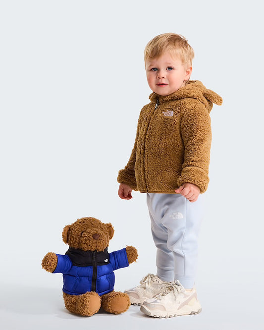 The North Face Teddy con cappuccio e cerniera integrale Campshire da neonato