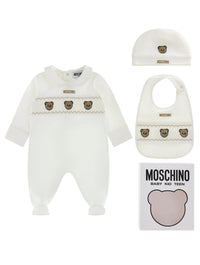 MOSCHINO BABY SET 3 pezzi FW27