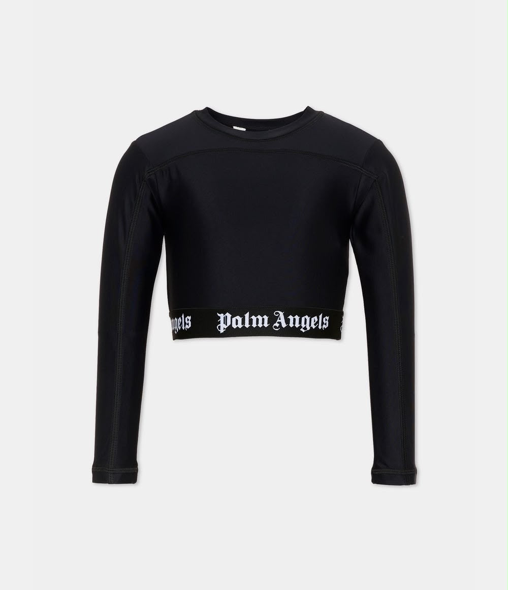 PALM ANGELS LYCRA T-SHIRT GIRL