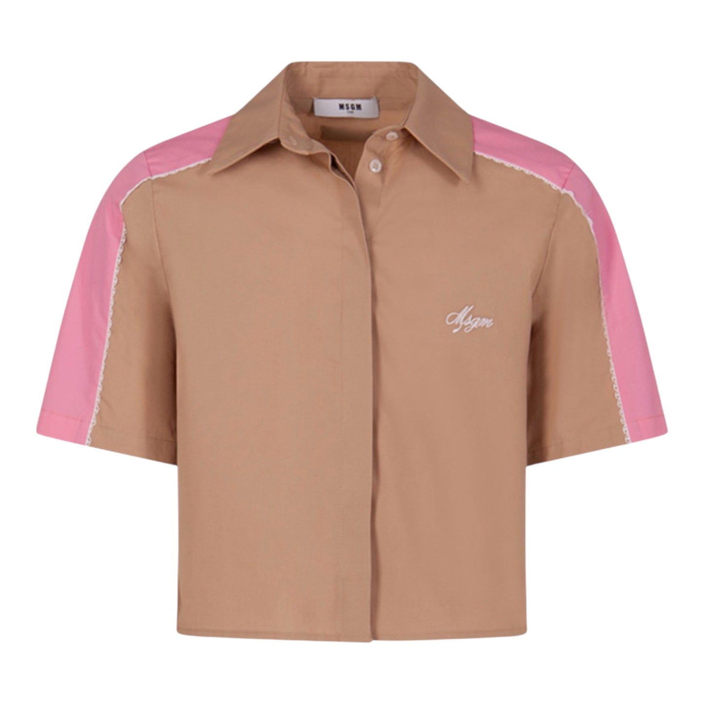Camicia mezza manica MSGM ragazza