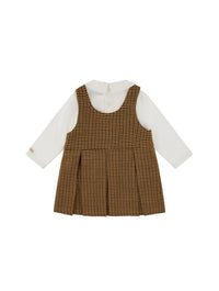 MOSCHINO BABY set t-shirt manica lunga + salopette
