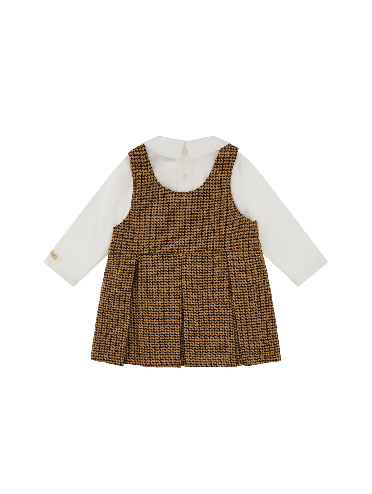 MOSCHINO BABY set t-shirt manica lunga + salopette