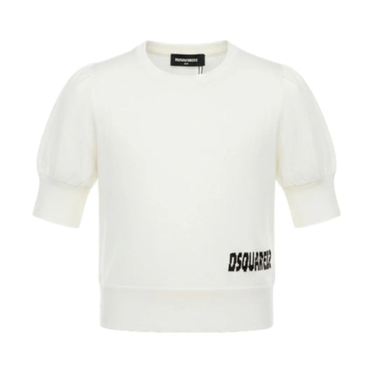 Dsquared2 T-Shirt in filo mezza manica