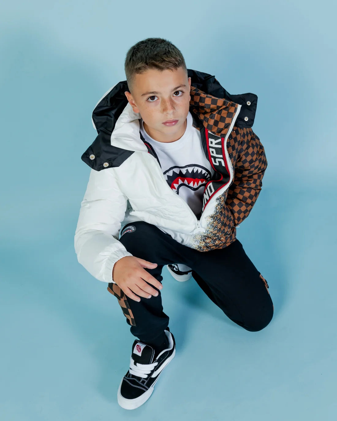 SPRAYGROUND Piumino bicolore FW26/27