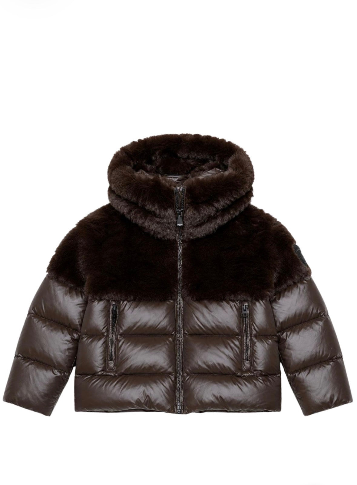 BLAUER metà pelliccia metà piumino FW27