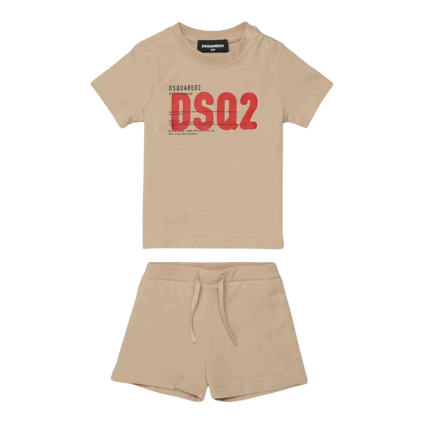Dsquared2 set t-shirt+bermuda