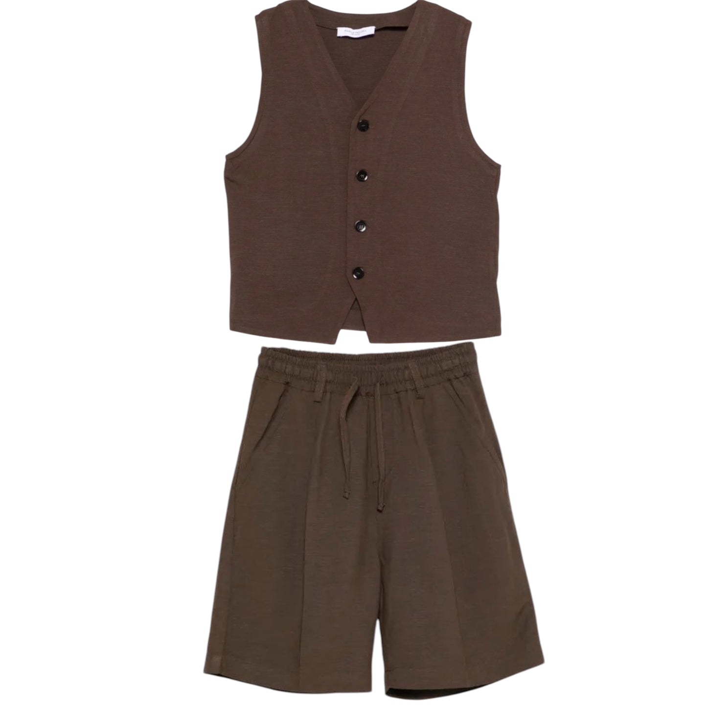 Gilet con bottoni Paolo Pecora
