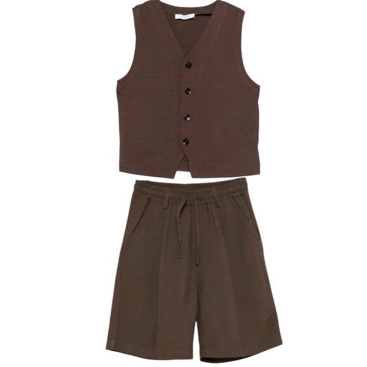 Gilet con bottoni Paolo Pecora