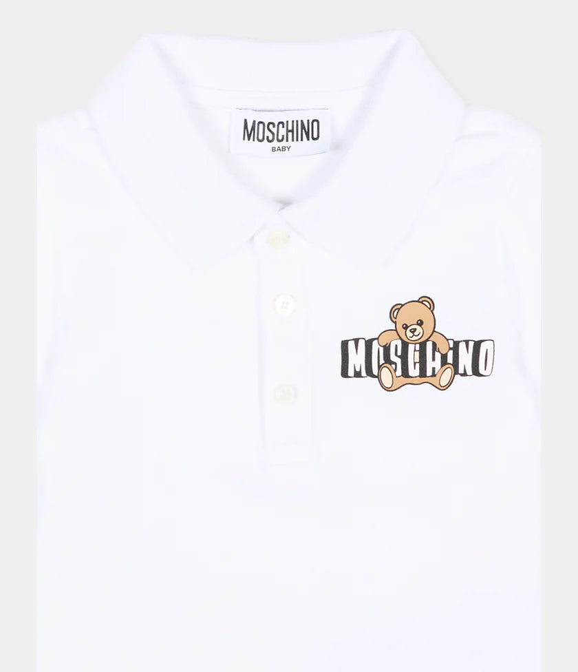 Moschino polo mezza manica